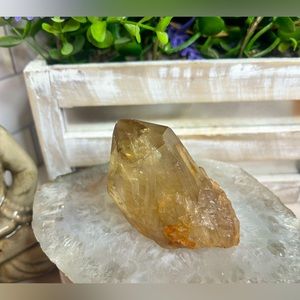 Raw Citrine Point
